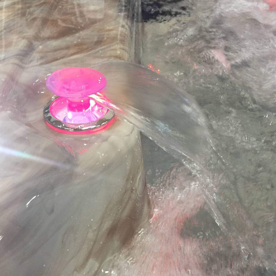 Fountain with control valve